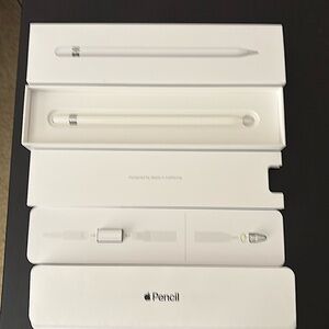 NIB Apple Pencil 1st Generation  MKOC2AM/A. 
Excellent used condition. In box.